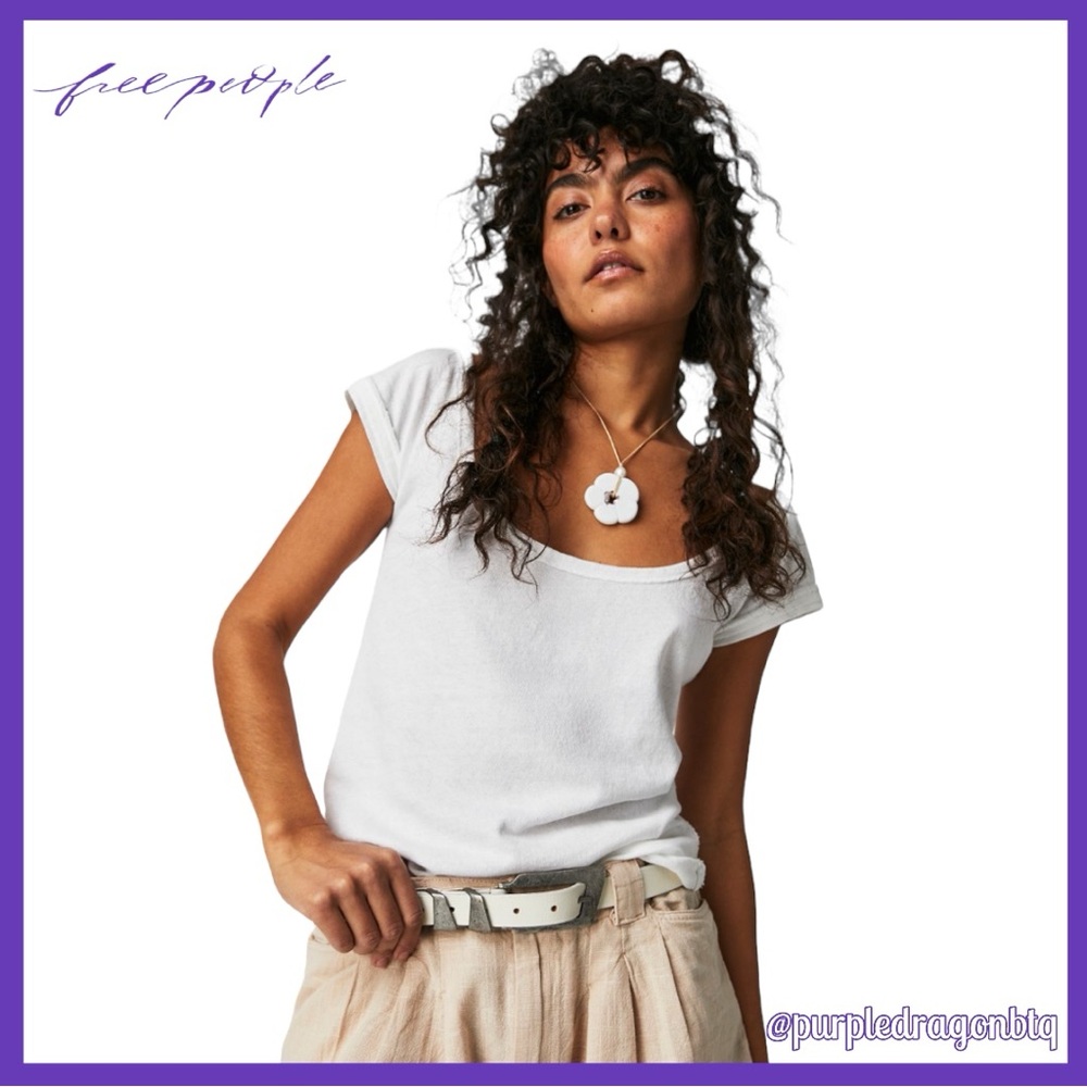 FREE PEOPLE/WE THE FREE ‘BOUT TIME TEE NWT